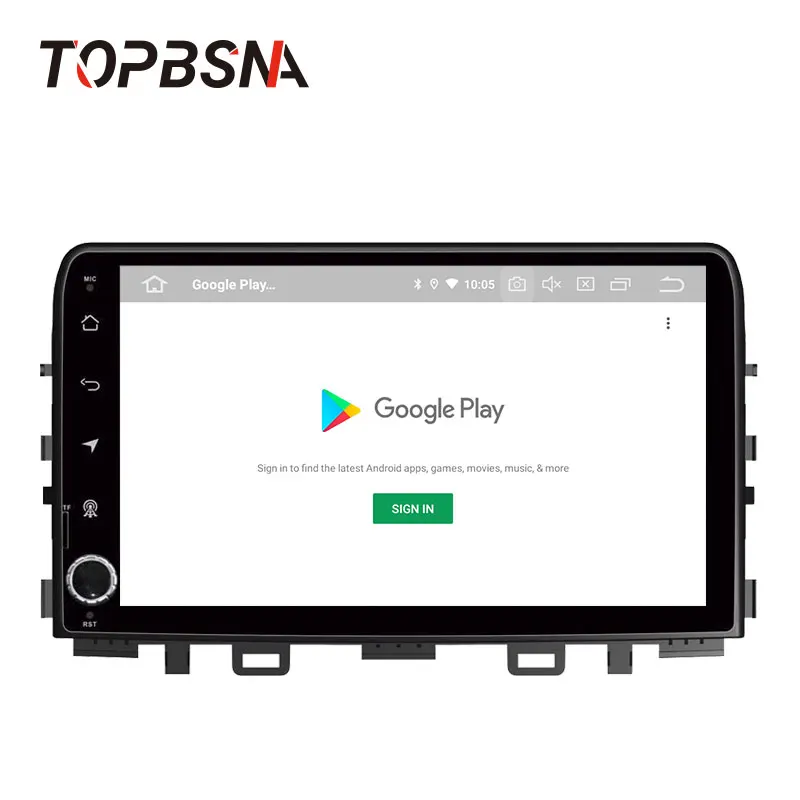 Автомобильный мультимедийный плеер TOPBSNA проигрыватель на Android 10 для KIA RIO 2017 2018 2 din