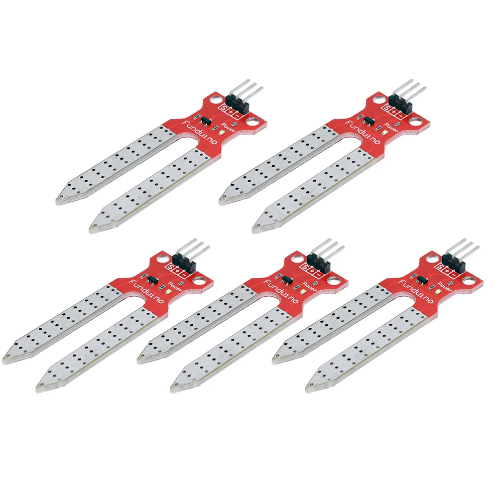 5 шт. модуль датчика влажности почвы обнаружения гигрометра для Arduino