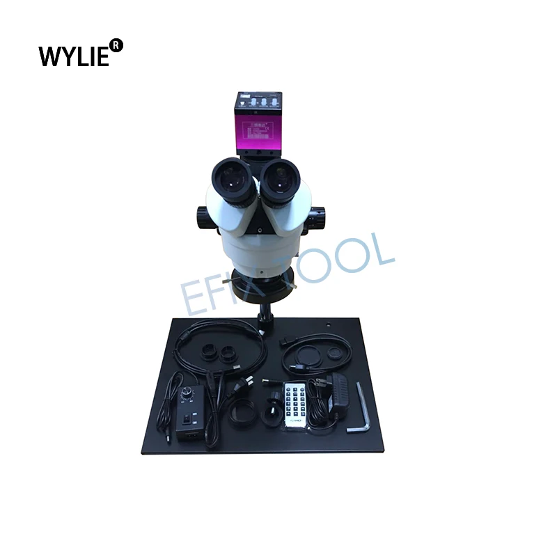 Уайли тринокулярный микроскоп с HDMI интерфейс USB Тринокулярный синхронный для