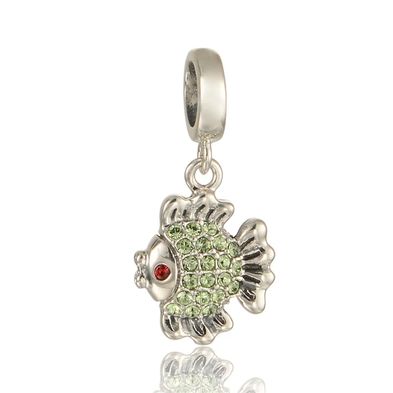 

Шарм-подвеска anillo GW из серебра 925 пробы, с зеленым кристаллом, для браслета, ювелирных изделий, подарок для матери, на плате 925, S310H20