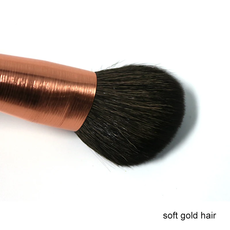 Набор кистей для макияжа из розового золота набор козьей шерсти 11 шт.|makeup brush set|brush