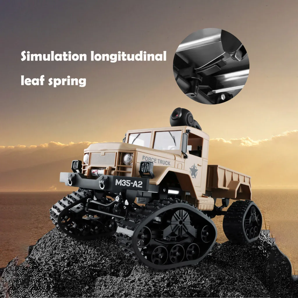HIINST M35-A2 4WD 2,4G wifi FPV грузовик 720P камера RTR автомобиль гусеничный внедорожник стабильный грузовик страсть Высокое качество мощный Радиоуправляемый автомобиль