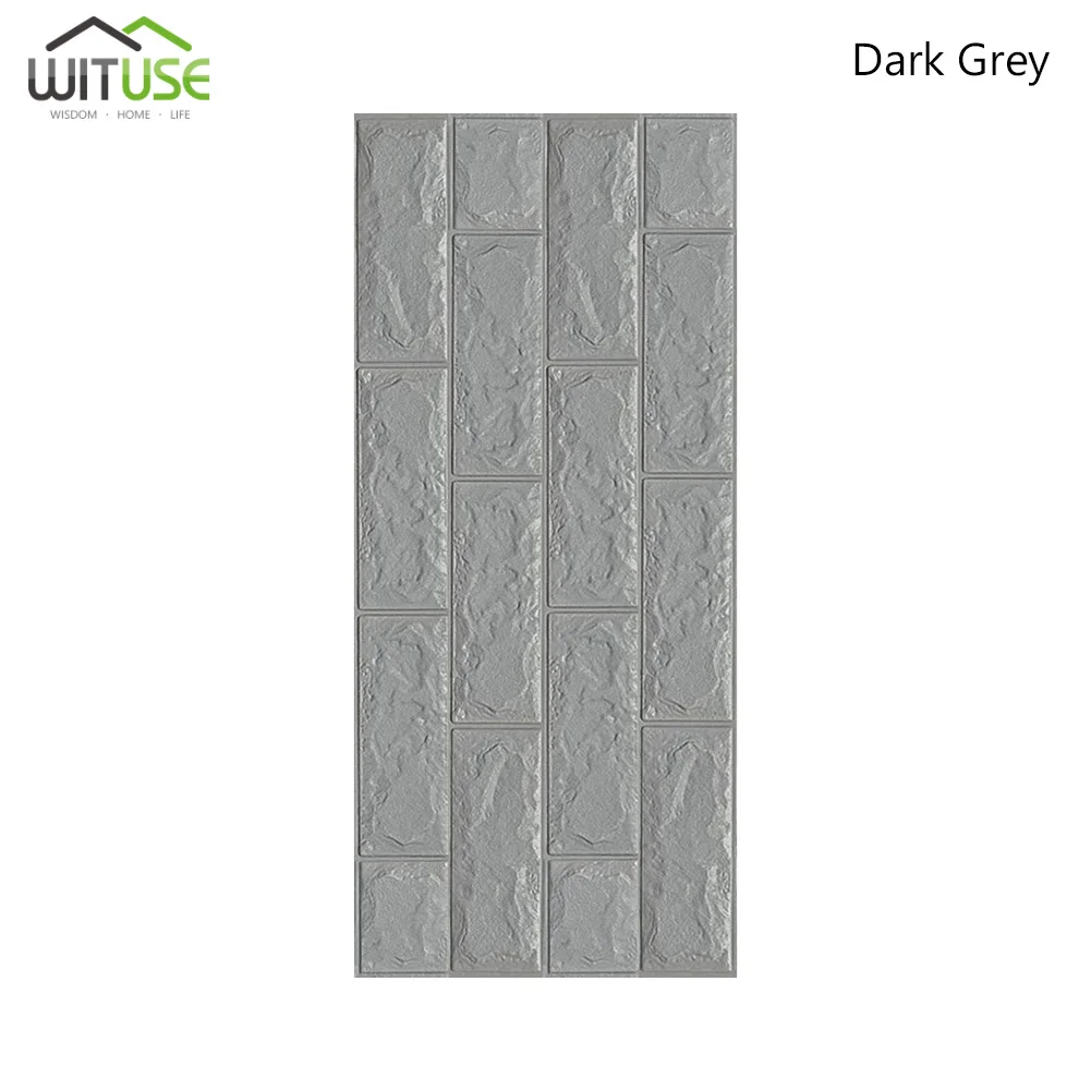 60x30cm Мягкие 3D модные настенные панели PE DIY пены кирпичи обои 60x30 см для дома гостиной спальни водонепроницаемый красочные - Цвет: 60x30cm