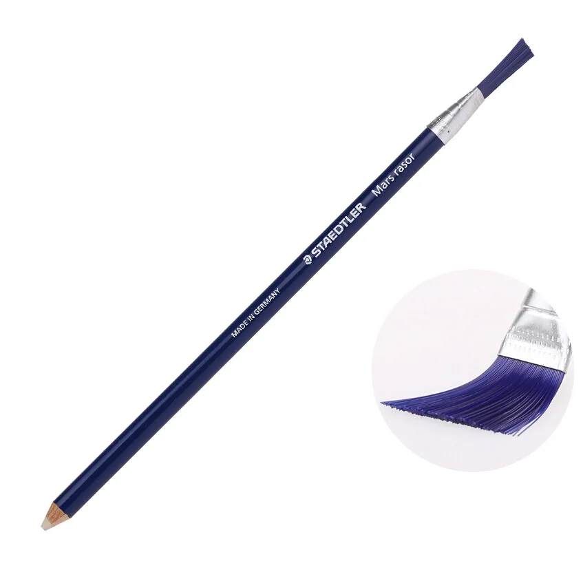 

Eraser Pencil No.526 61; For pinpoint erasing; With brush;Phthalate and latex free 2 pieces / lot