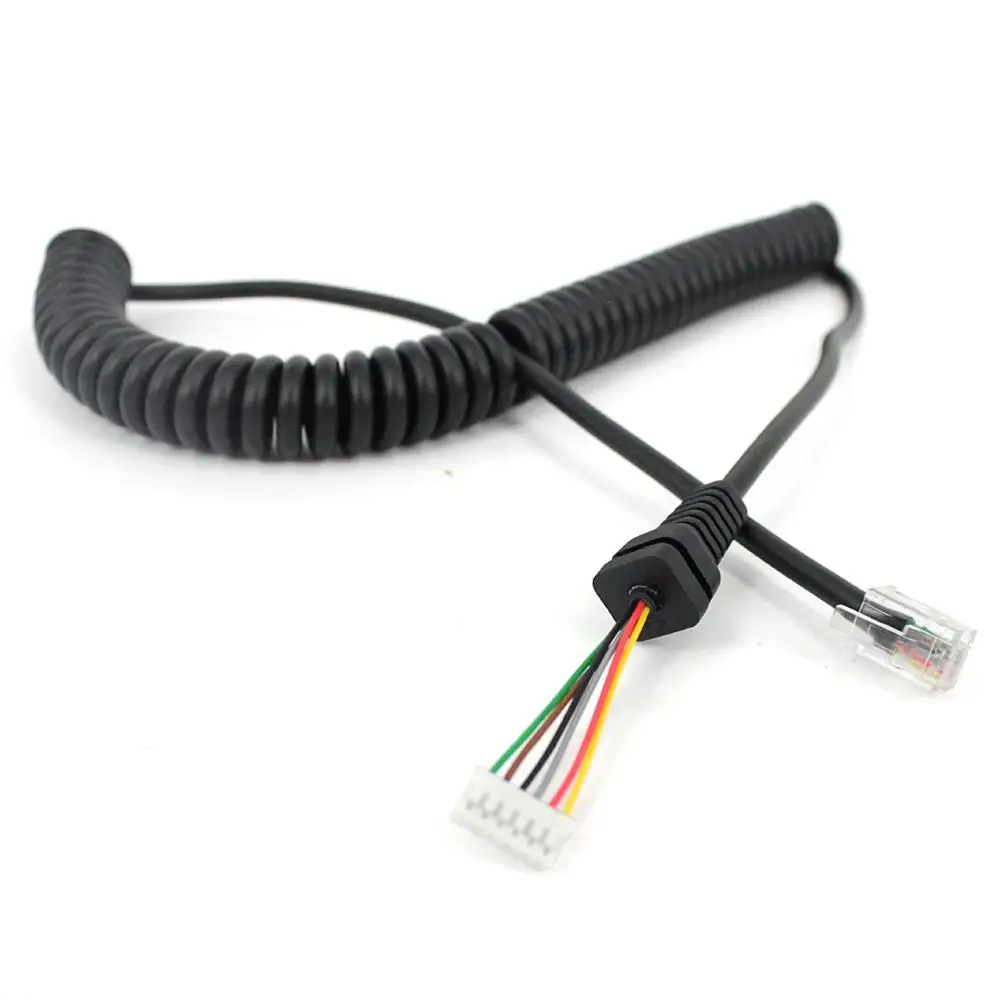 Ручной микрофонный кабель с 6 контактами для Yaesu FT 7800 8800 Φ 8900|hand microphone|radio yaesuhand radio |