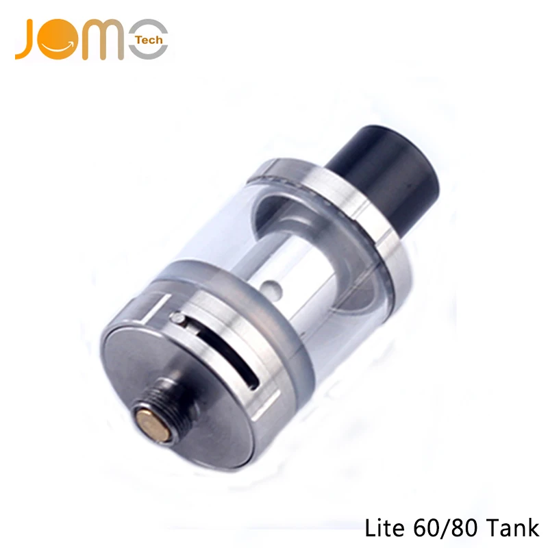 JOMOTECH Silver Black Replaceable Atomizer Lite 80W Sub Tank 0.4ohm Top Filling Electronic Cigarette For Vape Mod Jomo-166 | Электроника