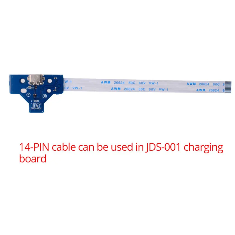 12PIN/14PIN Charging Socket Board Ribbon Cables for PS4/PS4 SLIM/PRO Dualshock 4 JDM-011/JDM-001/JDM-040/ JDM-055 Controller | Электроника