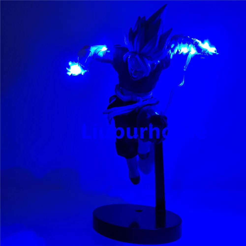 Фигурки героев аниме Super Saiyan God Vegetto Led Night светильник эволюционная модель