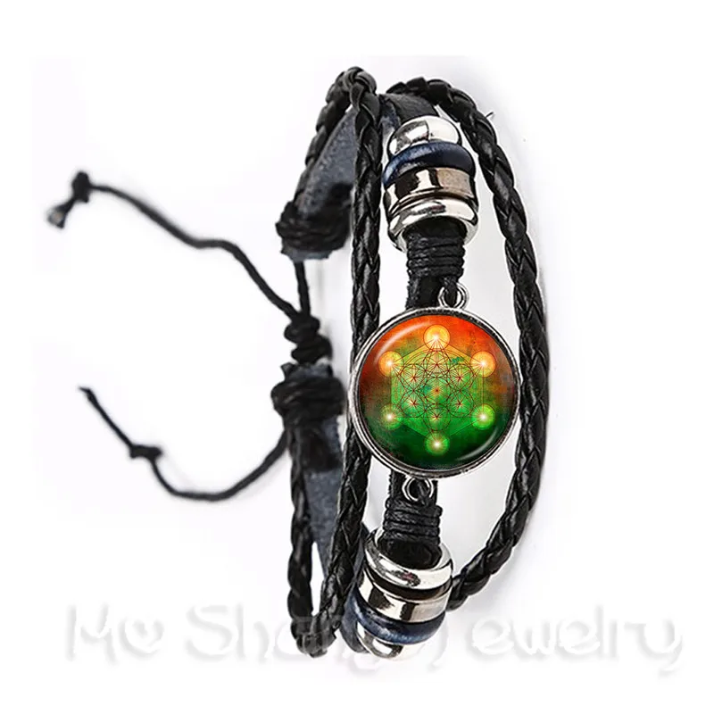 

Bestselling Wiccan Locket Bracelet Vintage Pentacle Wicca 20mm Glass Cabochon Locket Pendant Occult Charms Bangle Best Gift