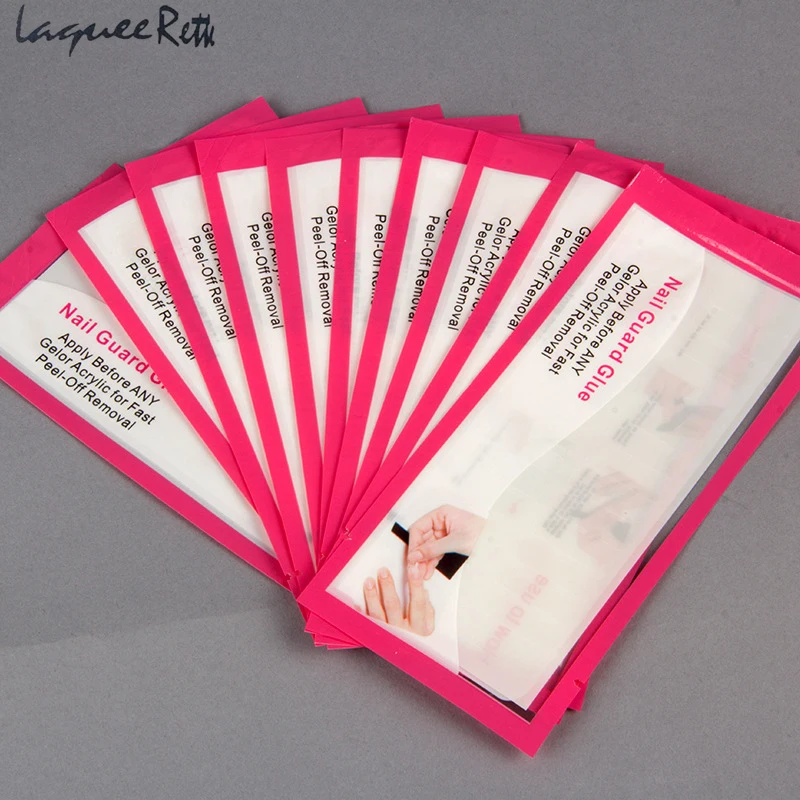 Laquee Rette 1 шт. защитный гель для ногтей отшелушивающая наклейка лента дизайна