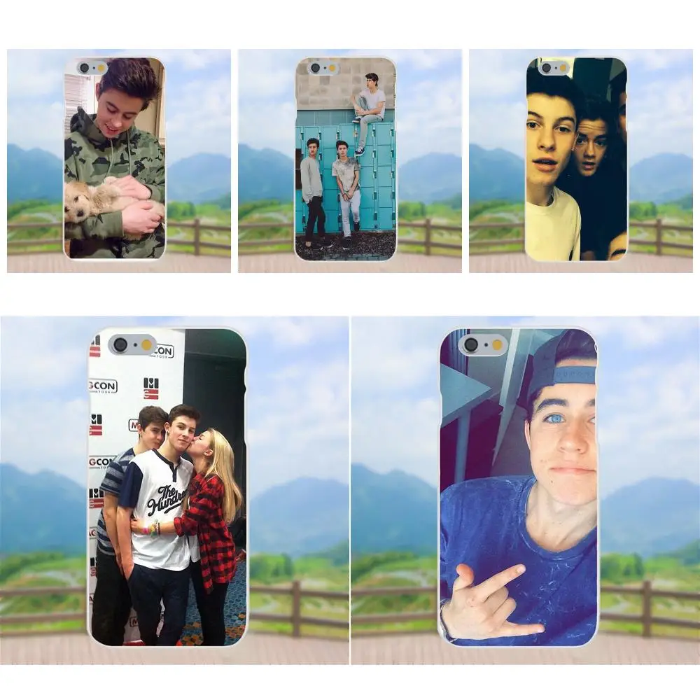Nash Grier Magcon Семья для samsung Galaxy Note 5 8 9 S3 S4 S5 S6 S7 S8 S9 S10 mini Edge рlus Lite мягкий розовый
