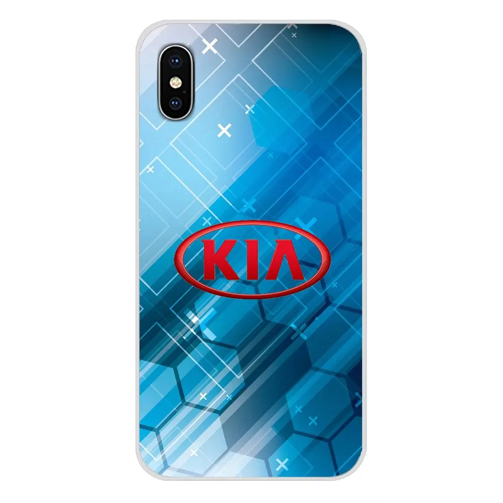 Автомобильные чехлы с логотипом Kia прозрачные из ТПУ для Nokia 2 3 5 6 8 9 230 3310 1 7 Plus LG Q6 X