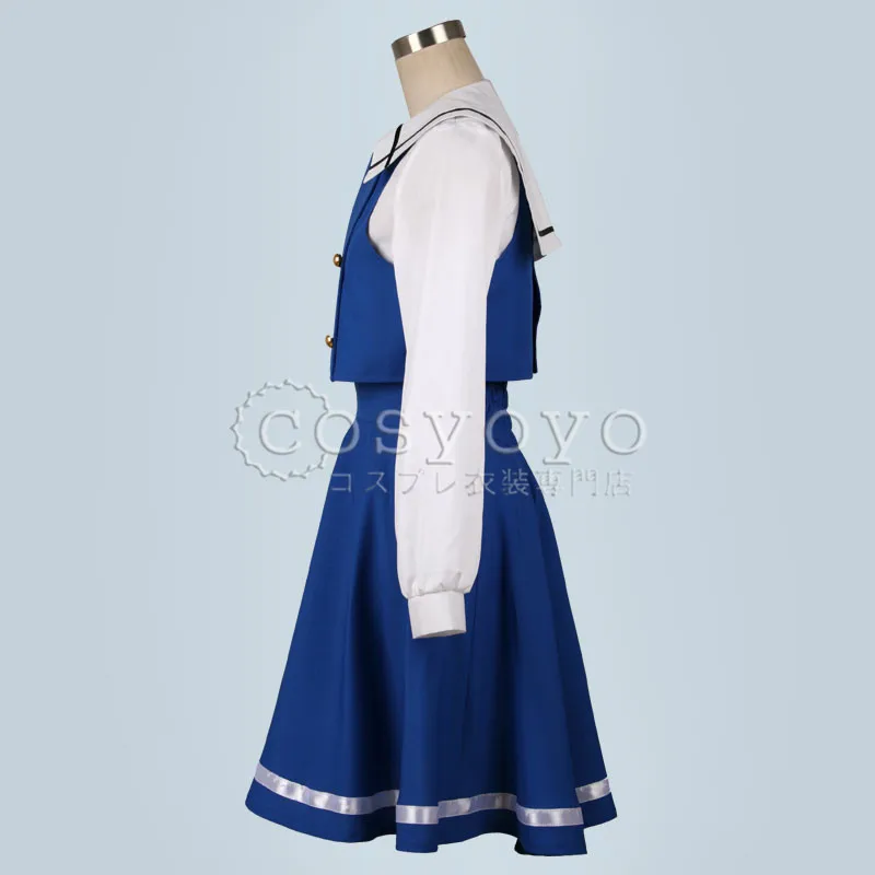 Аниме! Это заказ кролика? Красивая школьная форма Kafuu Chino костюм для косплея