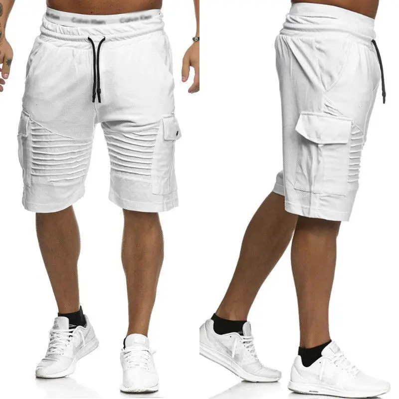 Шорты-карго мужские камуфляжные повседневные удобные штаны брендовая одежда