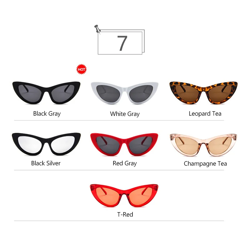 Yoovos 2021 Light Sunglasses Women Cat Eye Vintage Sun Glasses Black Red Wild Face Oculos Feminino Travel Party Gafas De Sol | Аксессуары