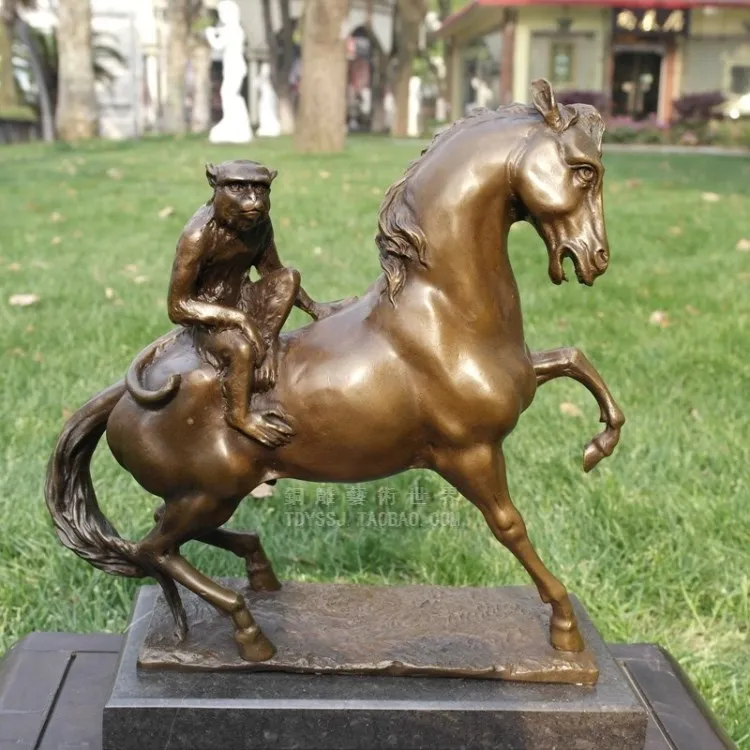 Медные скульптуры изделия скульптура для домашнего интерьера Hou немедленно