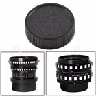 OOTDTY 1 шт. Задняя крышка объектива для M42 42 мм 42 винтовое крепление черные линзы аксессуары