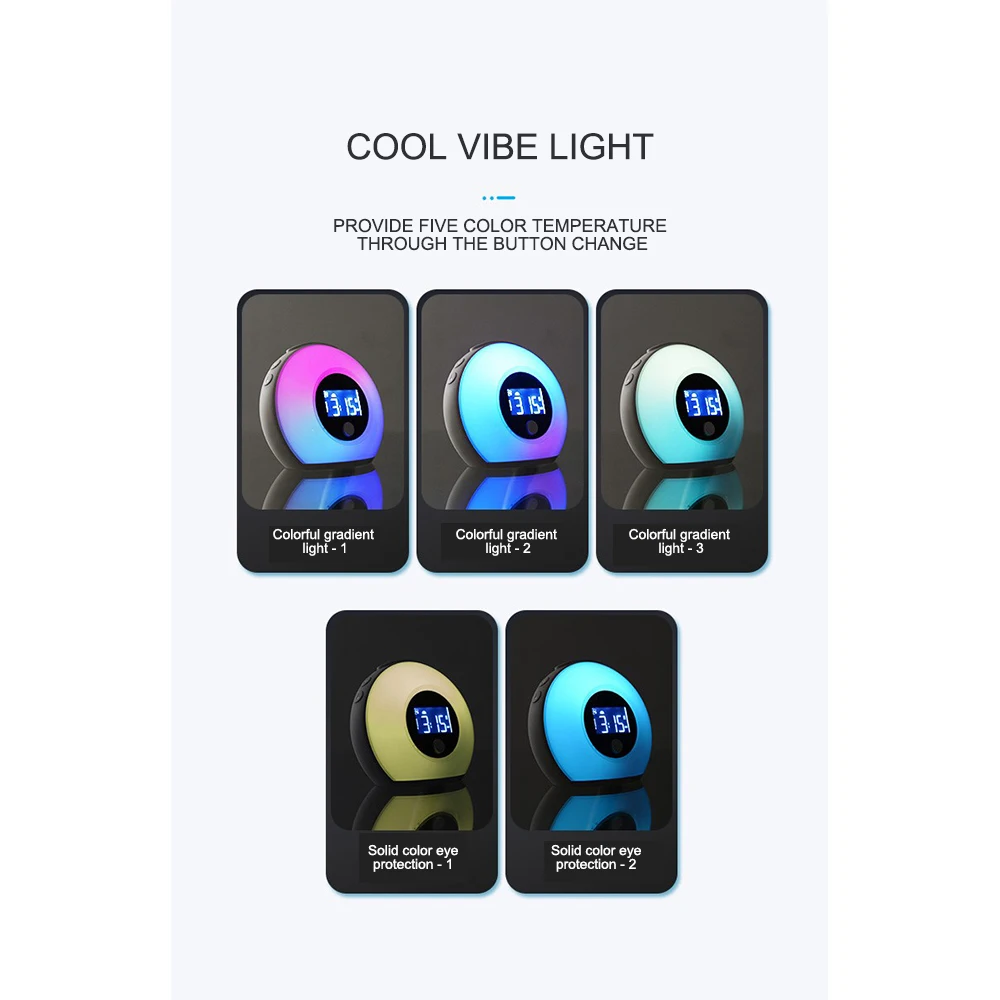 Портативный многофункциональный динамик с Bluetooth СВЕТОДИОДНЫЙ Красочный