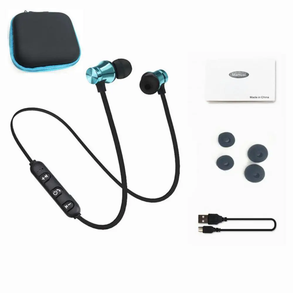 Наушники kulaklik металлические беспроводные для iPhone магнитные SweatProof Auriculare