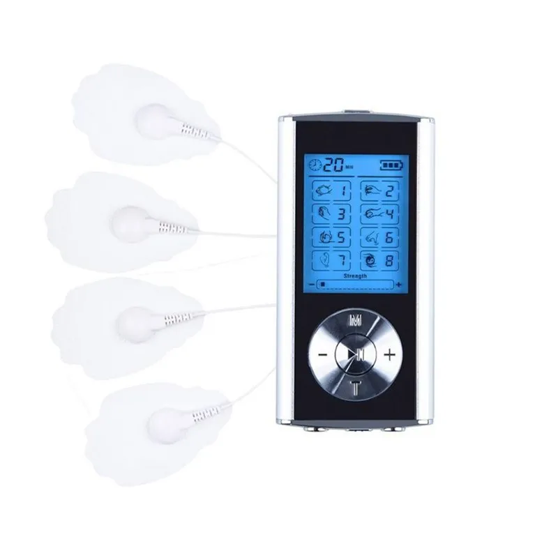 

Nano аккумуляторная мини лазерная гравировка машины цифровой десятков/EMS терапии электрод для массажера мышцы акупунктурный стимулятор 8 Реж...