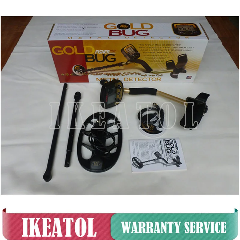 Профессиональный металлоискатель Pro Gold Bug большой радиус действия глубокоземный