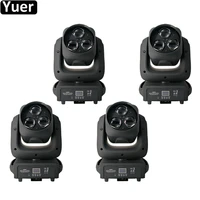 4pcslot music dj lighting bee eye lyre 3x40w rgbw 4in1 led zoom beam moving head super effect stage disco party ktv lighting