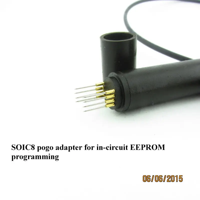 Адаптер SOIC8 pogo для встроенного программирования EEPROM без светодиодный|adapter soic8|adapter