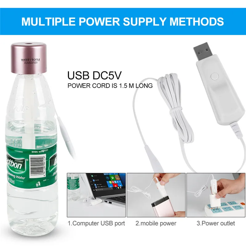 1 = 10 масок, 5 В, USB, маленькая крышка для бутылки, автомобильный диффузор, эфирное масло, авто очиститель воздуха, увлажнитель воздуха, автомобильный испаритель