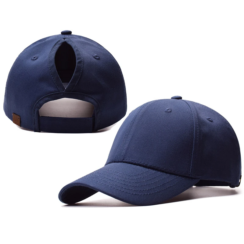 [NORTHWOOD] Мода 2019 г. одноцветное Бейсбол кепки женский хвостик Snapback хип хоп папа