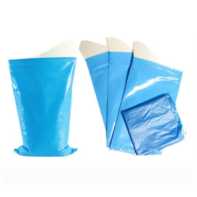 blue 4 шт./кор. унисекс для отдыха на открытом воздухе eco-friendly мочи предотвращают вонь мини рвота сумки унитаза одноразовые аварийный инструмент - Цвет: blue