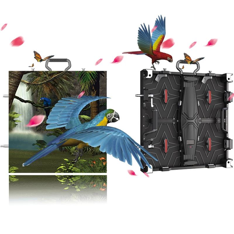 Koop Top Kwaliteit HD P4.81 RGB Verhuur Outdoor Waterdichte 500x500mm Led Display Hoge Helderheid Ultra Clear Led Screen Monitor