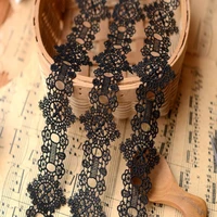 2018 hot sale eva garment accessories water soluble lace quality fine necklace