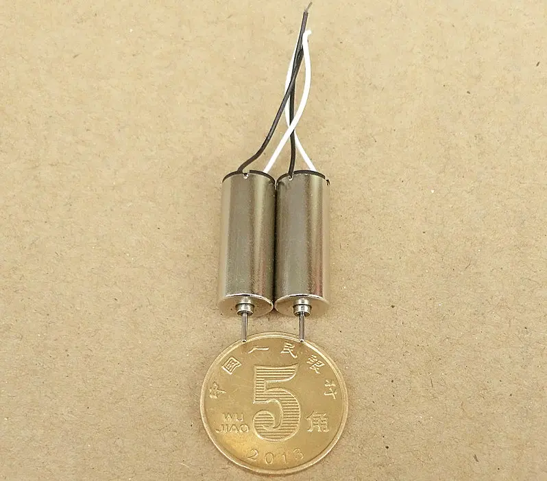 100 шт. DC 3В 42000RPS 8*20 мм микро-бессердечный мотор с пластиковой игрушки коробка