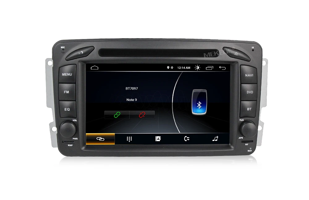 MEKEDE ANDROID 9 автомобильный dvd мультимедийный плеер для Mercedes Benz W209 W203 W168 ML W163 W463 Viano W639 Vito Vaneo Wifi gps BT