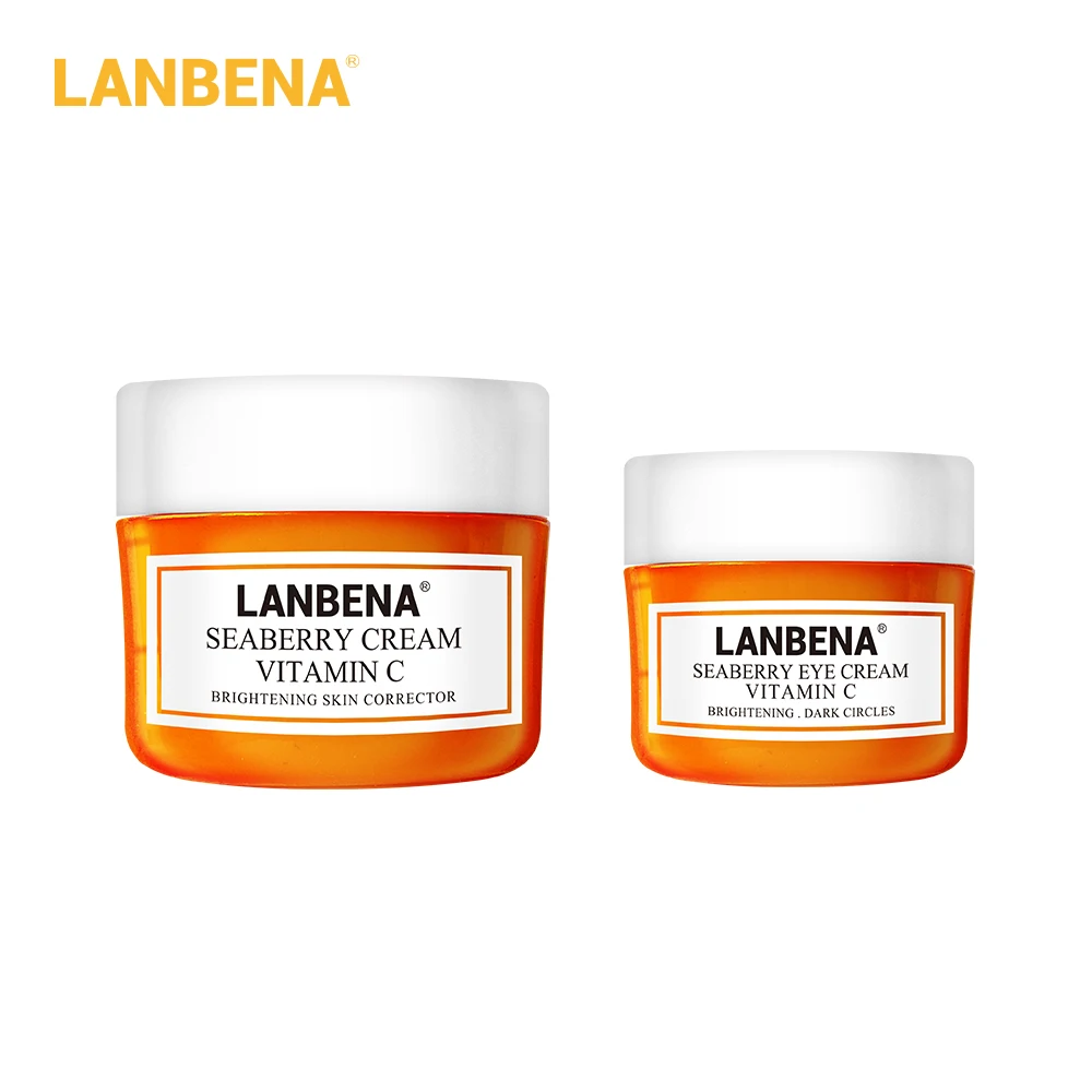 LANBENA с уход за кожей лица + крем для ухода областью вокруг глаз витамином C