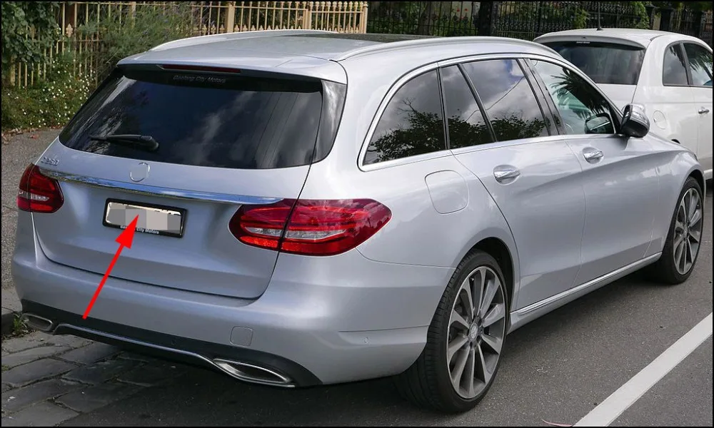 AUTONET резервная камера заднего вида для Mercedes Benz S205 5D Wagan Ночное видение/номерной знак камера