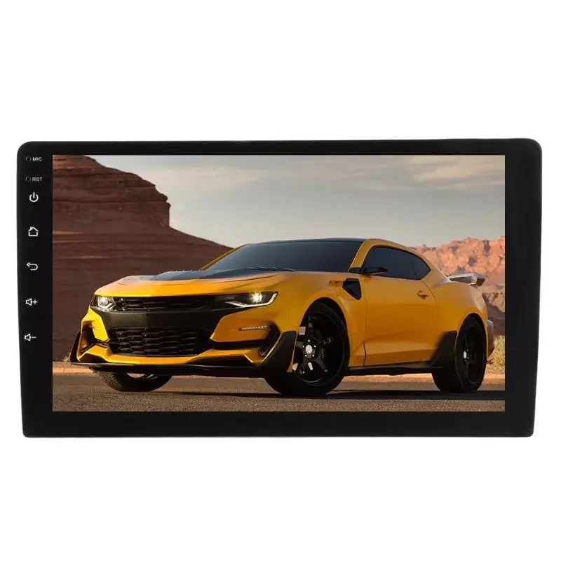 9in 1Din In-dash Bluetooth автомобильный стерео MP5 плеер AUX In FM радио головное устройство USB 2,0 управление рулевым колесом Обнаружение заднего хода