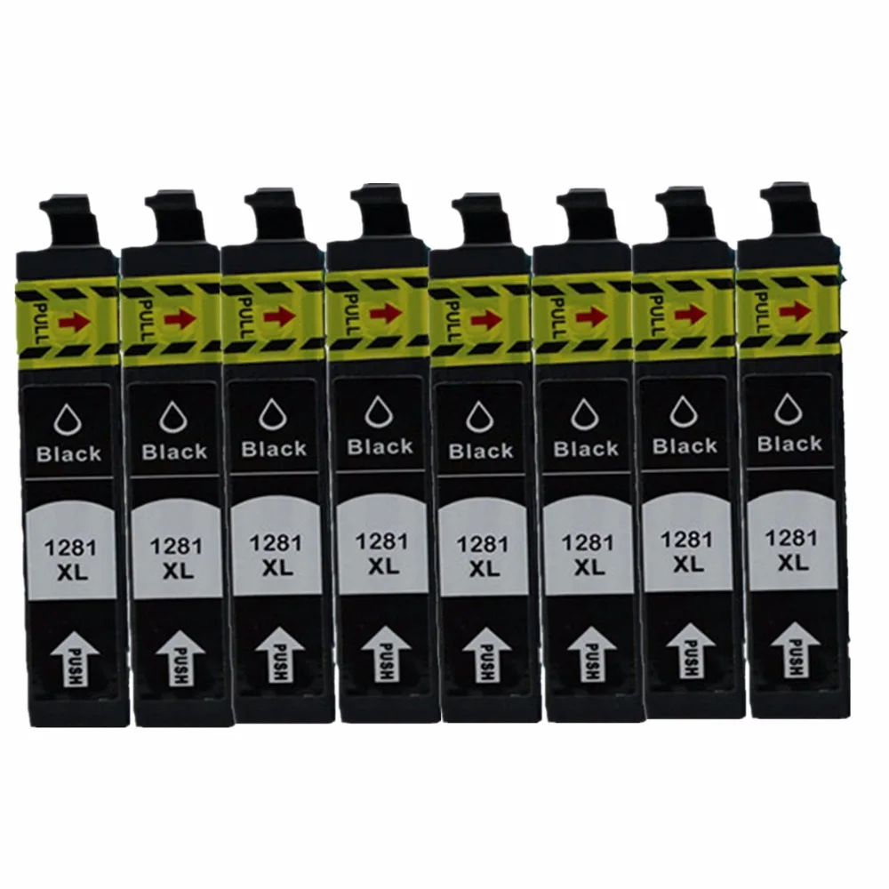 Запасные чернильные картриджи T1281 E 1281 128 T1284 для Stylus SX435W SX438W SX440W SX445W Office BX305F BX305FW|ink