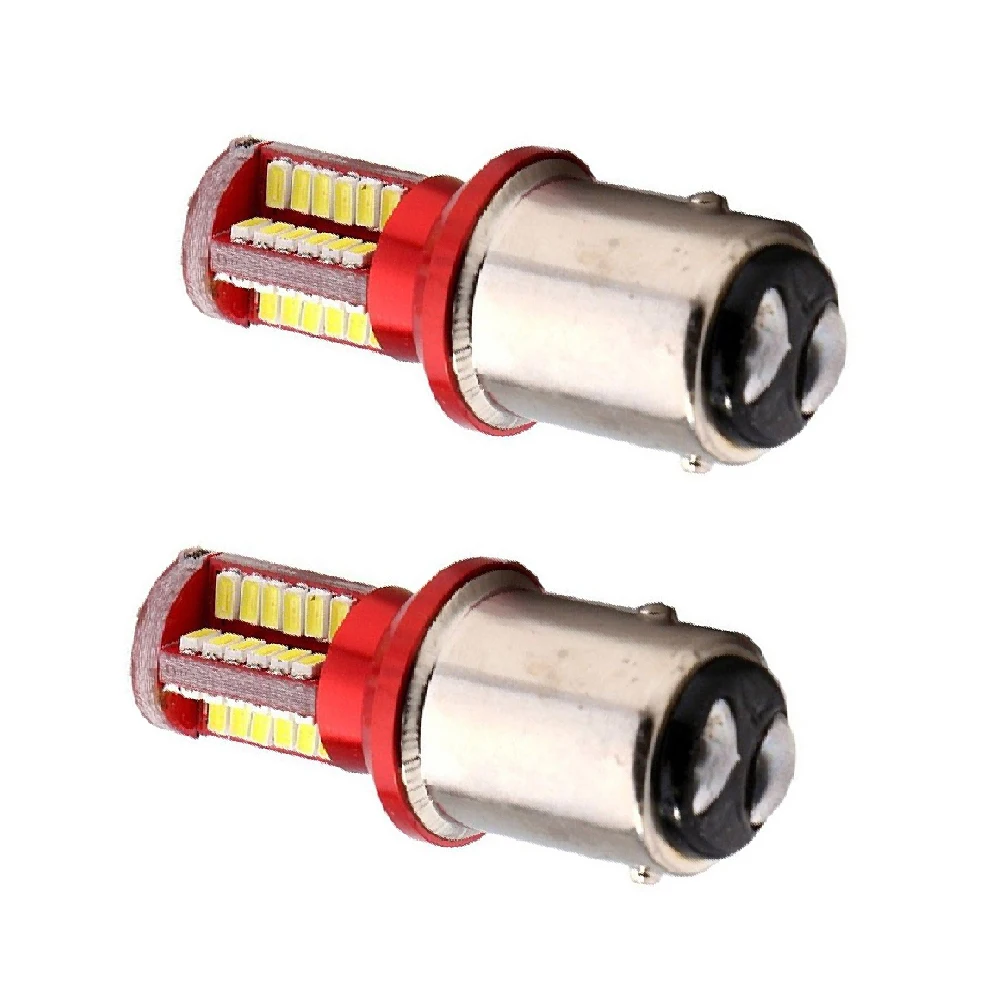 YSY 10X 1156 BA15S 1157 BAY15D p21w led canbus 57 SMD 3014 Автомобильные Светодиодные поворотники стоп