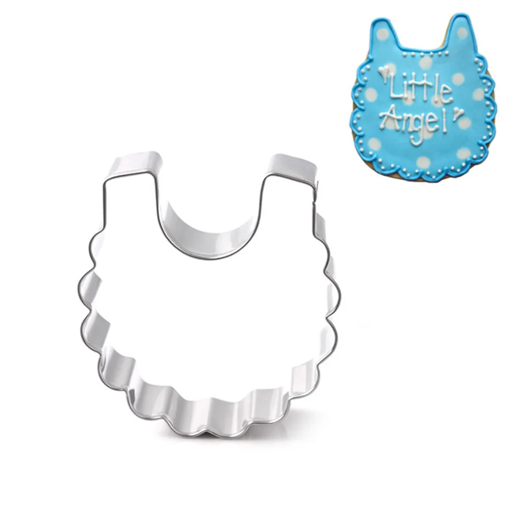 DIY Baby Shower Bottle Bib Печенье Шоколадный Нож Форма для помадки кормления Рождественская бутылка Торт кондитерский кухонный набор инструмент - Цвет: 1