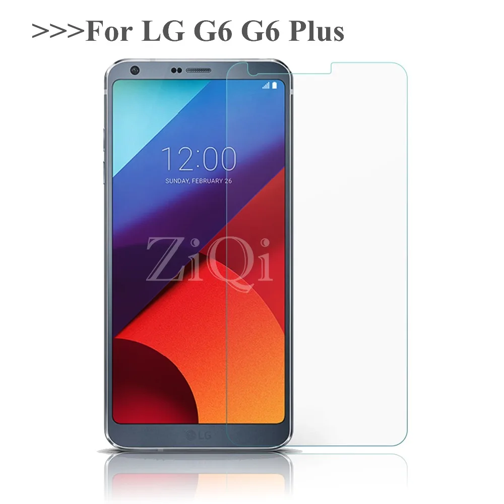 2 шт. закаленное стекло премиум класса для LG G6 защита экрана закаленная Защитная