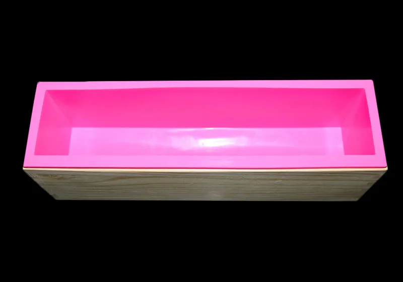 Прямоугольное мыло внешняя Прямоугольная форма деревянный ящик с деревянным