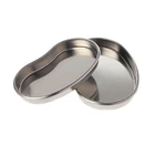 Медицинские стоматологические инструменты из нержавеющей стали, изогнутый лоток, дезинфицирующая пластина для бровей, губ, татуировок, аксессуар для стерилизации