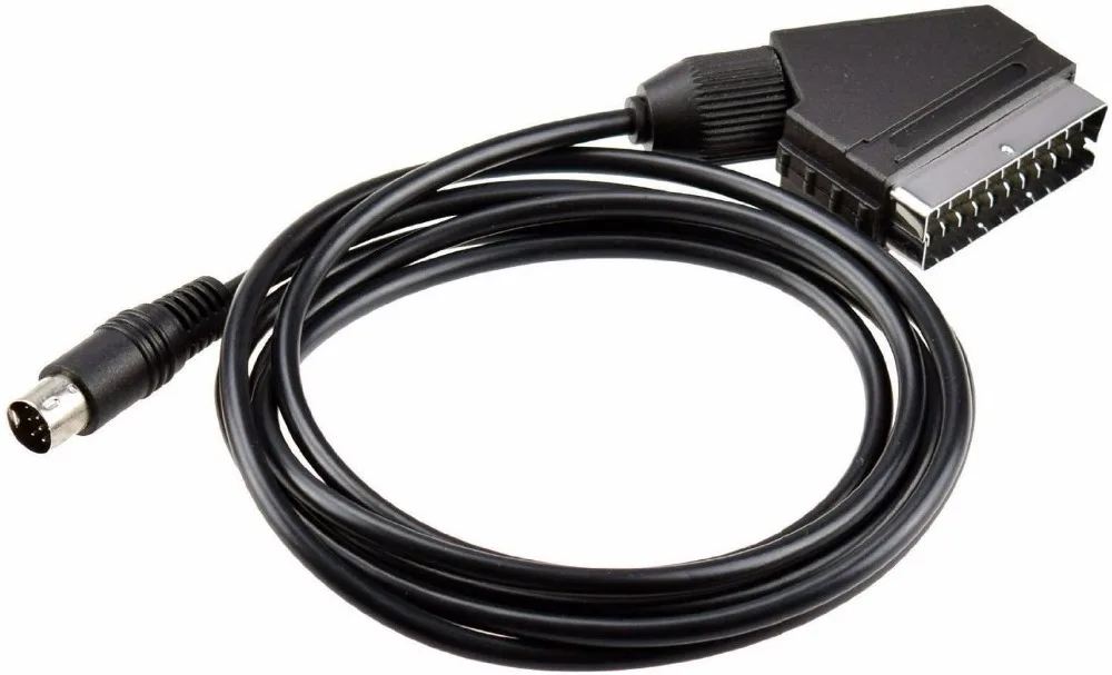 Соединитель для аудио и видео кабеля Genesis Megadrive 2 1 8 м/6 футов RGB Scart AV|Запасные части|