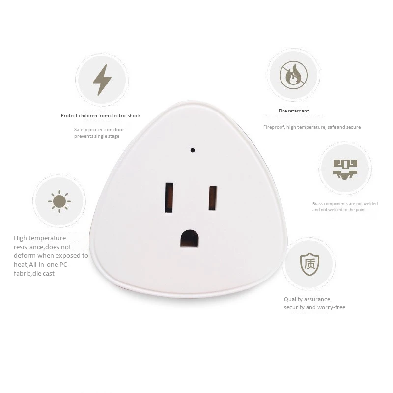 Us Plug Smart Wifi Power Socket Switch For Amazon Alexa/Google Home App Control | Обустройство дома