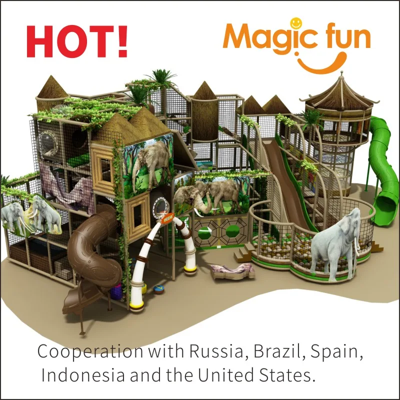 Детская игровая площадка MAGIC FUN, детская пластиковая горка, развлекательная детская крытая игровая площадка, водная детская игровая площадк...