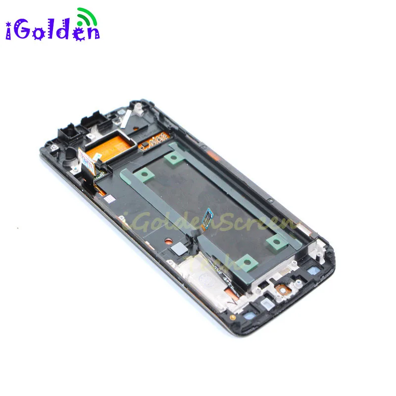 100% протестированный 5 1 ''SUPER AMOLED дисплей для SAMSUNG Galaxy S6 edge LCD G925 G925I G925F сенсорный