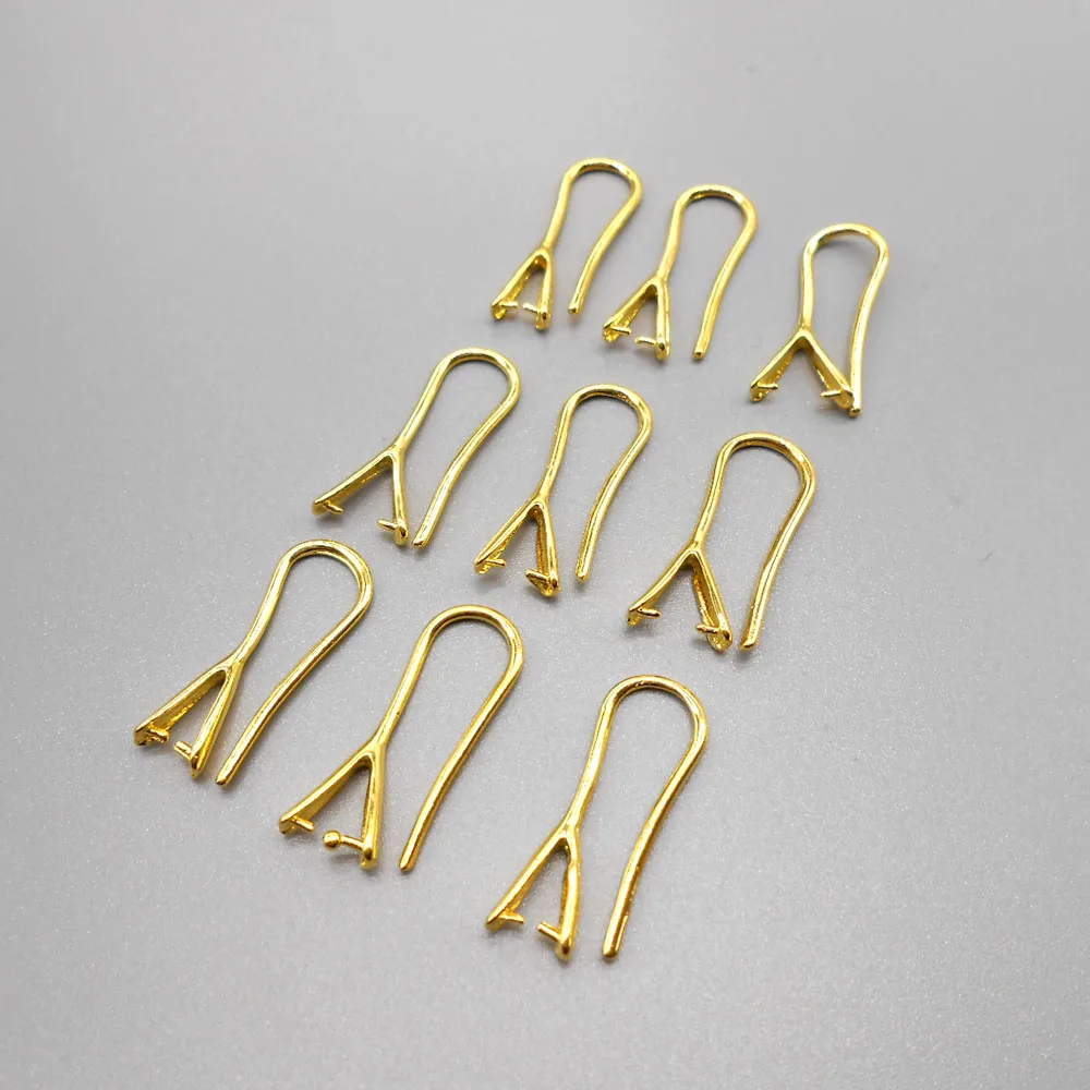 Оптовая продажа золотых сережек аксессуары для ювелирных изделий сделай сам