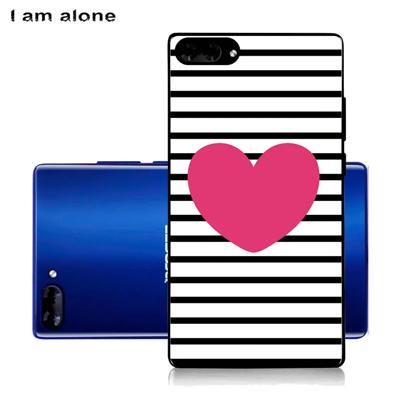 Soft TPU HH63 Чехлы для телефонов I am alone Для Doogee Mix, 5,5 дюйма, мягкие чехлы для мобильных телефонов из ТПУ, Модный Цветной чехол с рисунком Для Doogee Mix - Цвет: Soft TPU HH63