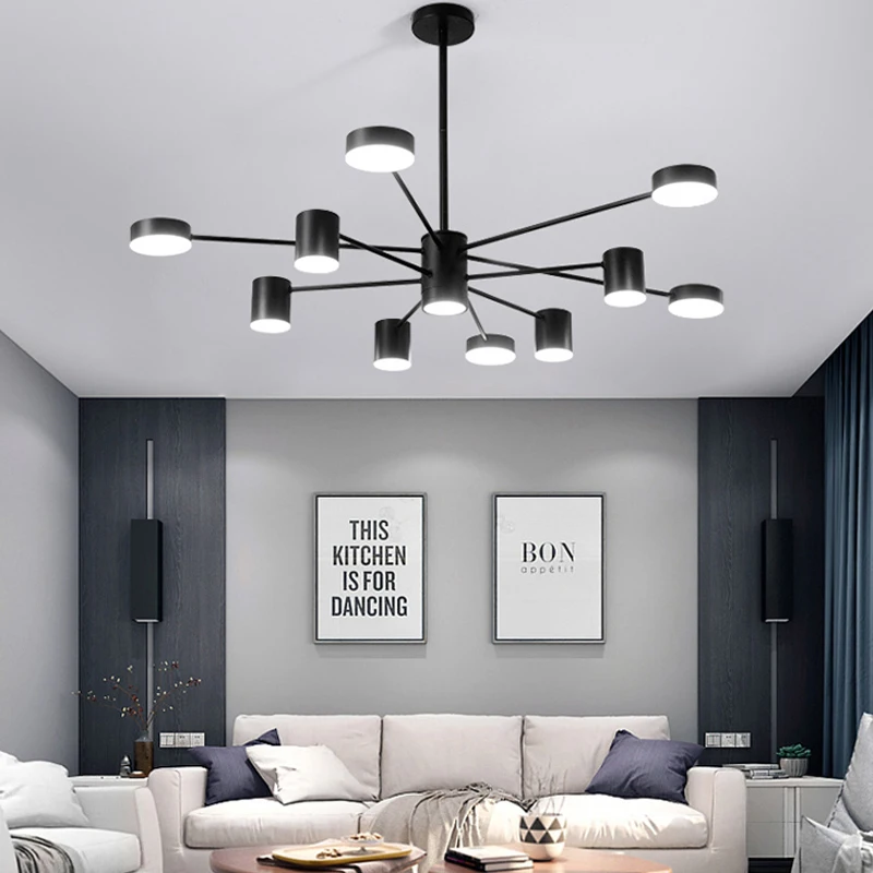 

Modern Led Chandelier Ceiling Mounted LED Chandelier Lighting For Living Room Dining room Bedroom Decoration Lighting Fixture